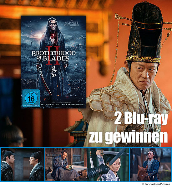 Verlosung: 2 Blu-rays Brotherhood of Blades II