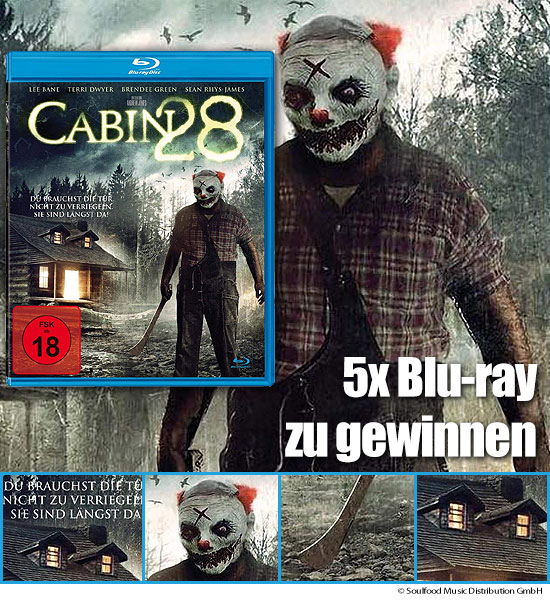 Verlosung: 5 Blu-rays Cabin 28