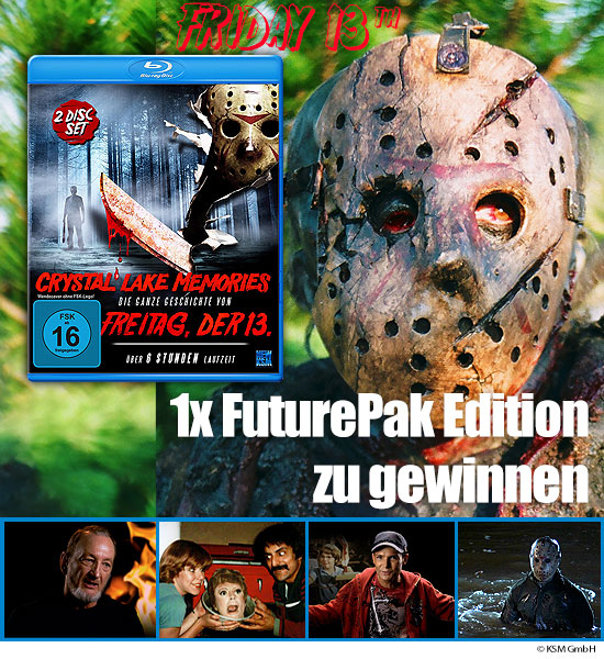 Verlosung: 1x FuturePak Edition Crystal Lake Memories: Die ganze Geschichte von Freitag, der 13.