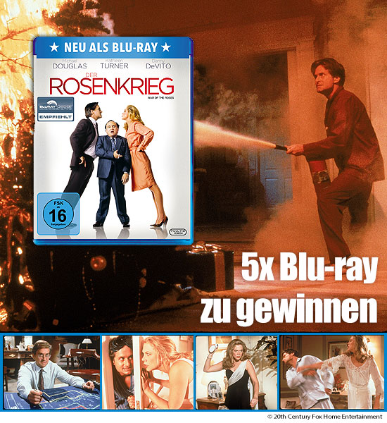 Verlosung: 5 Blu-rays „Der Rosenkrieg“ title=