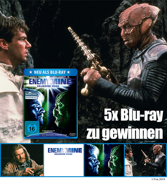 Verlosung: 5 Blu-rays Enemy Mine - Geliebter Feind