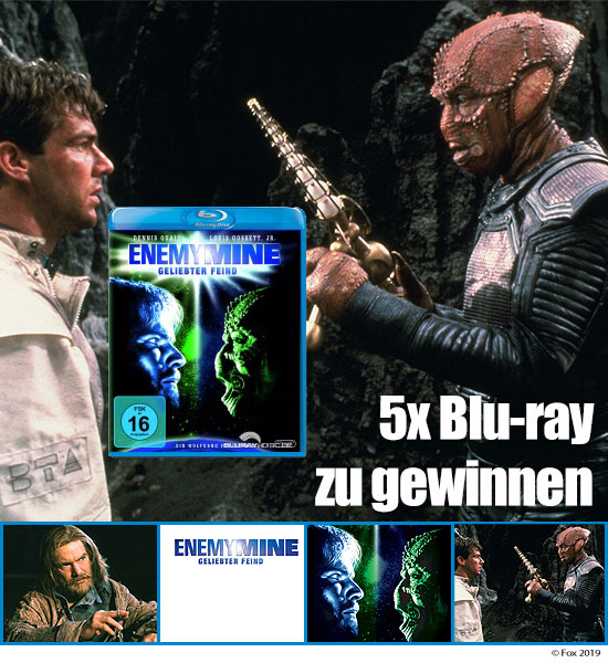 Verlosung: 5 Blu-rays Enemy Mine - Geliebter Feind
