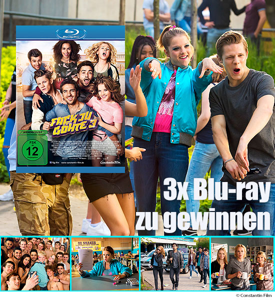 Verlosung: 3 Blu-rays Fack ju Göthe 3