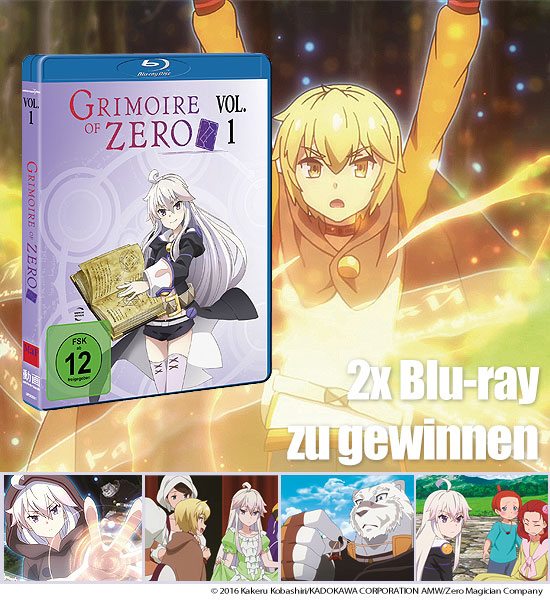 Verlosung: 2 Blu-rays Grimoire of Zero - Vol. 1