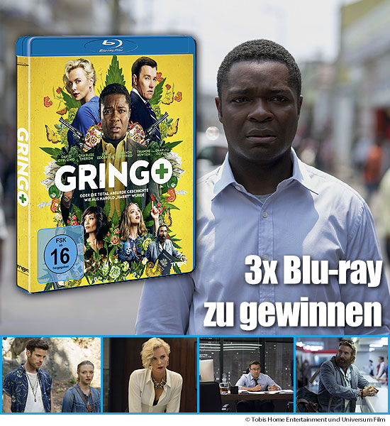 Verlosung: 3 Blu-rays Gringo