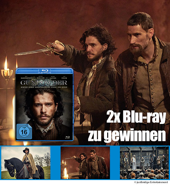 Verlosung: 2 Blu-rays Gunpowder