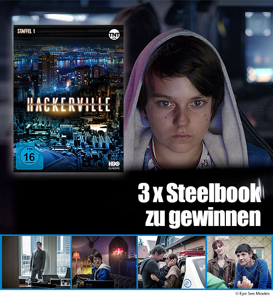 Verlosung: 3 x Hackerville - Staffel 1 im Steelbook