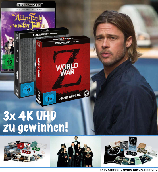 Verlosung: 3x 4K UHD