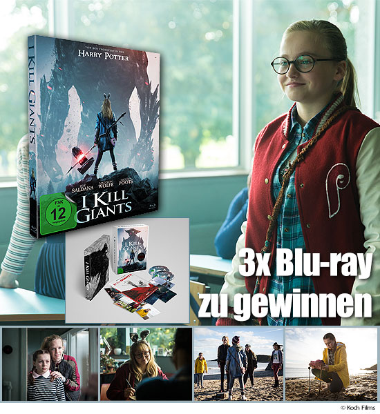 Verlosung: 3 Blu-rays I Kill Giants