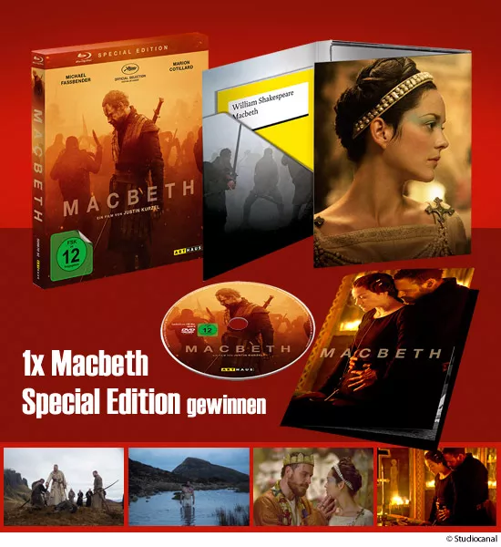 Verlosung: 1x Macbeth (2015) - Special Edition