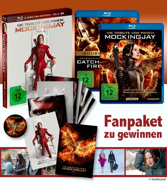 Verlosung: 1x Tribute von Panem Fan-Paket