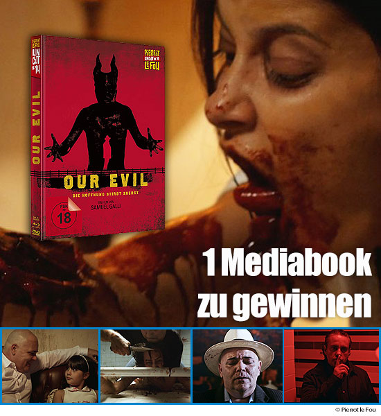 Verlosung: 1 limitiertes Mediabook#14 OUR EVIL