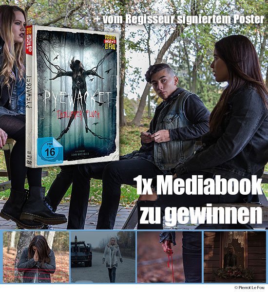 Verlosung: Mediabook PYEWACKET -  mit vom Regisseur signiertem Poster