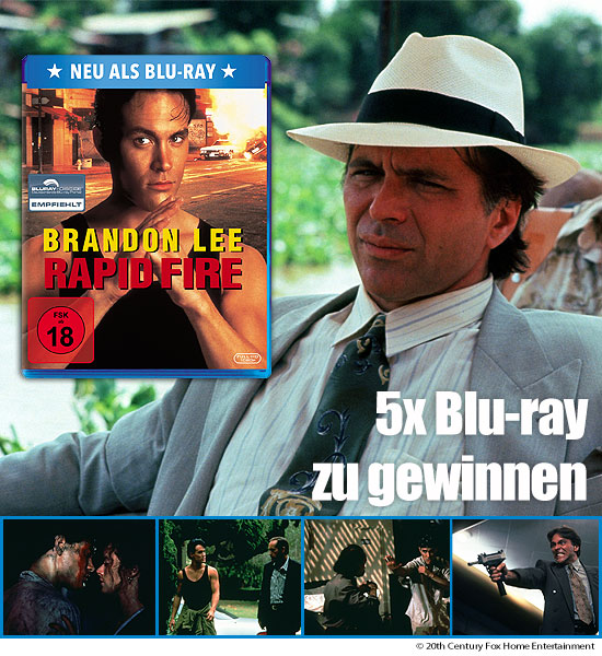 Verlosung: 5 Blu-rays Rapid Fire