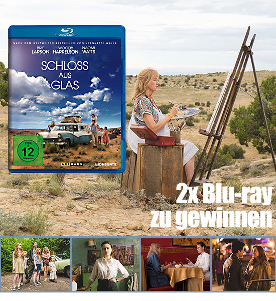 Verlosung: 2 Blu-rays Schloss aus Glas