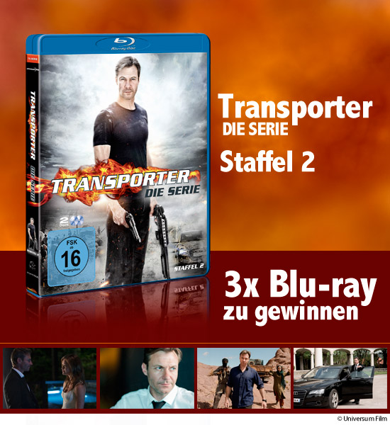 Verlosung: 3x Blu-ray Transporter - Die Serie: Staffel 2