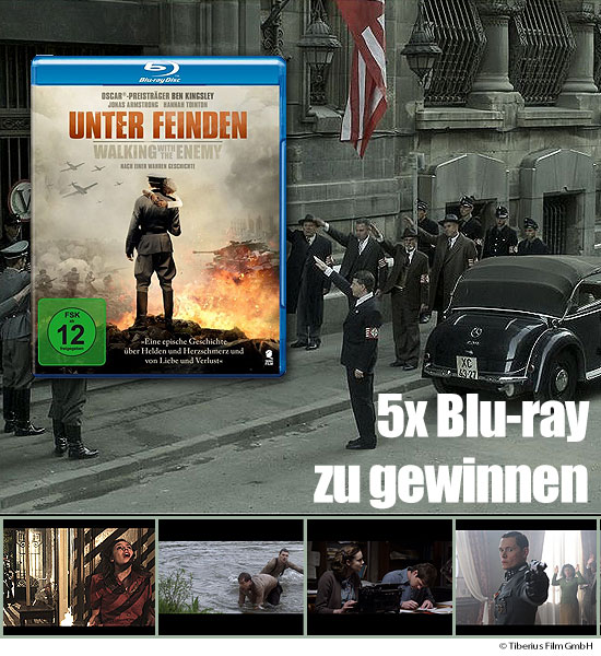 Verlosung: 5 Blu-rays Unter Feinden - Walking with the Enemy zu gewinnen