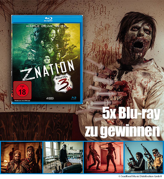 Verlosung: 5 Blu-rays Z Nation Staffel 3