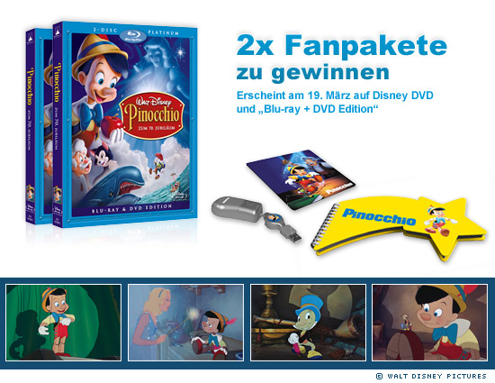 Pinocchio - Platinum Edition zum 70. Jubiläum