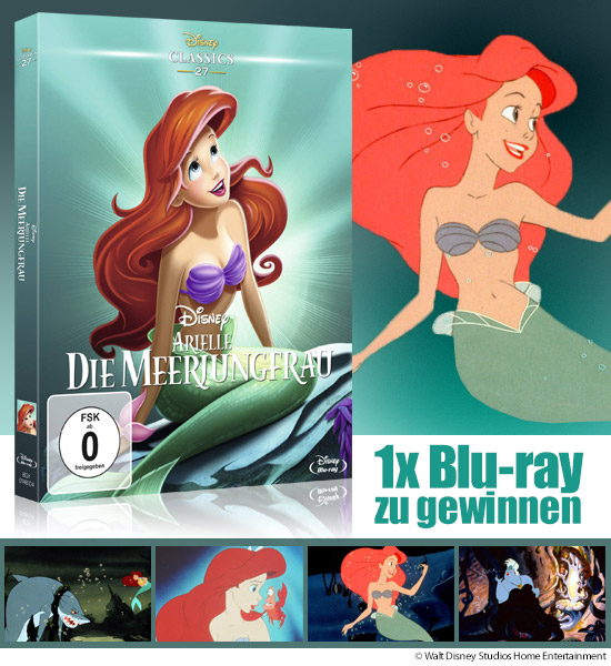 Verlosung: „Arielle, die Meerjungfrau“ (Disney Classics Collection)