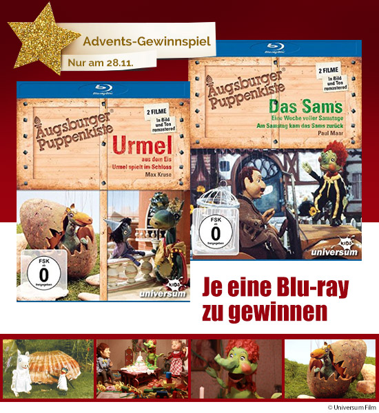 Verlosung: Das Sams und Urmel