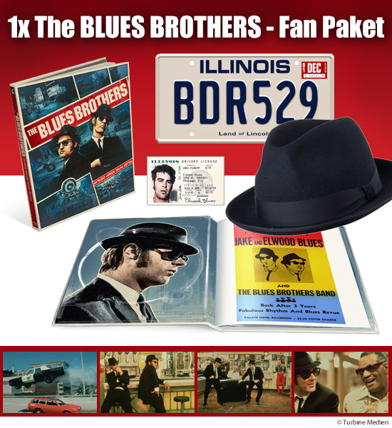 Verlosung: 1x Blues Brothers Fan Paket