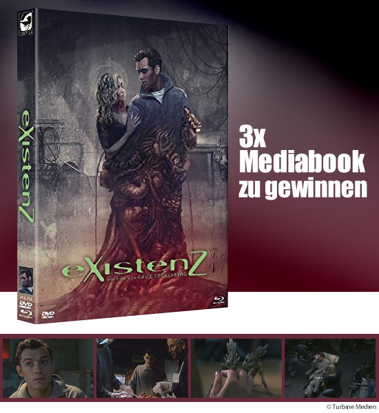 Verlosung: 3x Mediabook „eXistenZ“