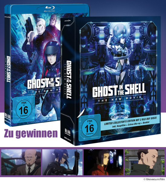 Verlosung Ghost In The Shell The New Movie Blu Ray Disc