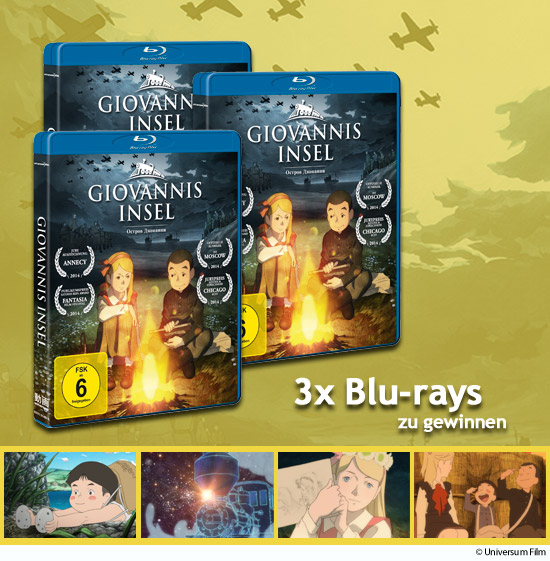 3x Blu-rays Giovannis Insel