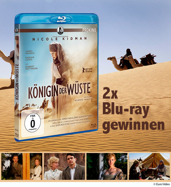 Verlosung: 2x Blu-ray Königin der Wüste