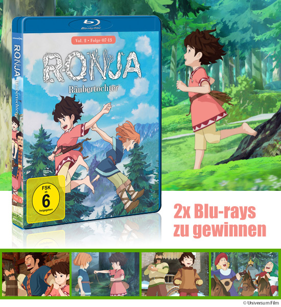 Verlosung: 2x Ronja Räubertochter Vol. 2