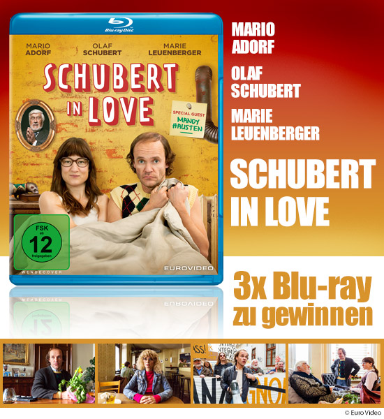 Verlosung: 3x Blu-ray „Schubert in Love“