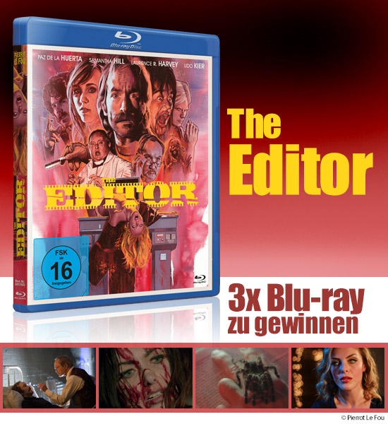 Verlosung: 3 Blu-rays „The Editor“ (2014)
