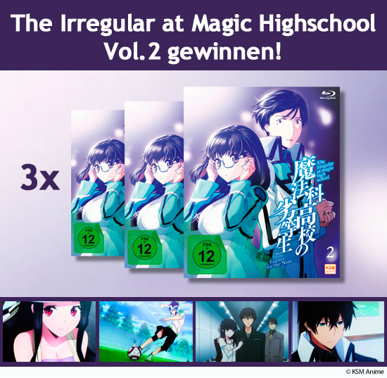 Verlosung: The Irregular at Magic Highschool Vol. 2