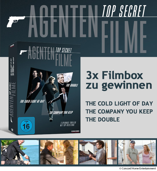 Verlosung: 3x Top Secret – Agentenfilm-Box