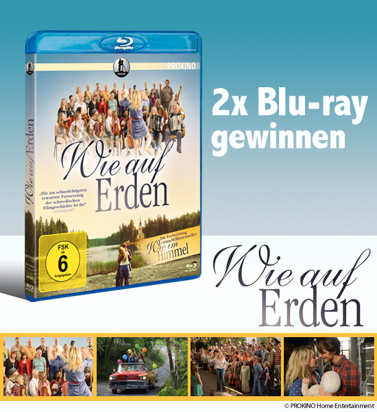 Verlosung: 2x Blu-ray Wie auf Erden