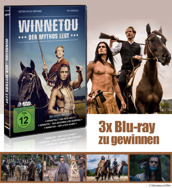 Verlosung: 3x Winnetou – Der Mythos lebt