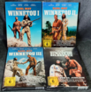 Winnetou 1-3 (Mediabook) 4K UHD & Blu-ray + Der Schatz im Silbersee (MB) BR+DVD