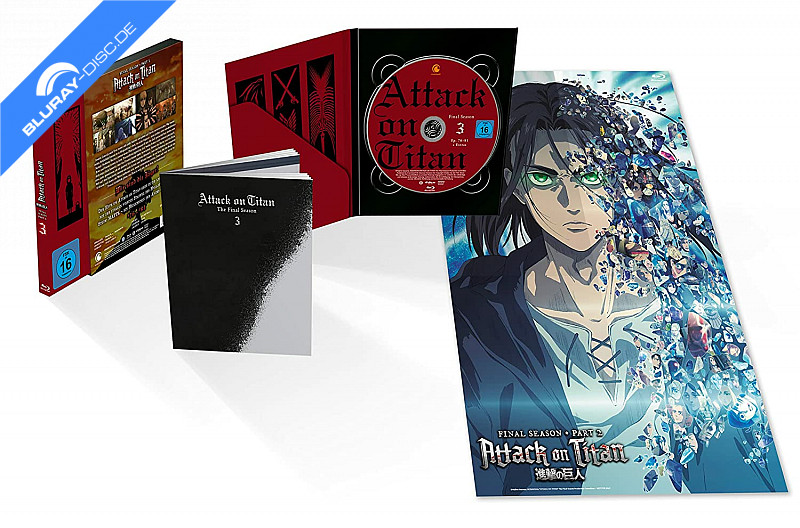 Attack on Titan: The Final Season Vol. 4 Blu-ray (DigiBook) (Japan)