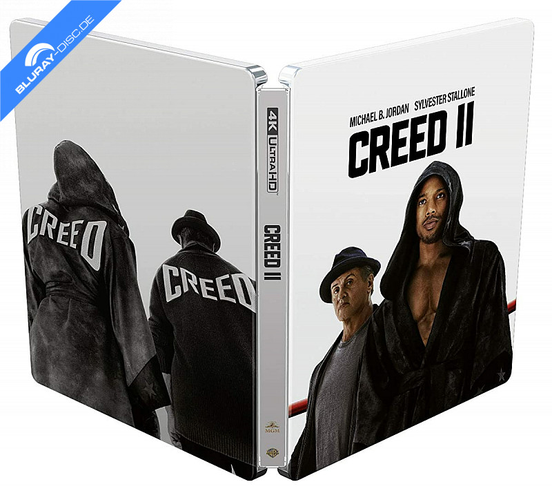 Creed II: Rocky's Legacy 4K Limited Steelbook Edition 4K UHD + Blu-ray ...