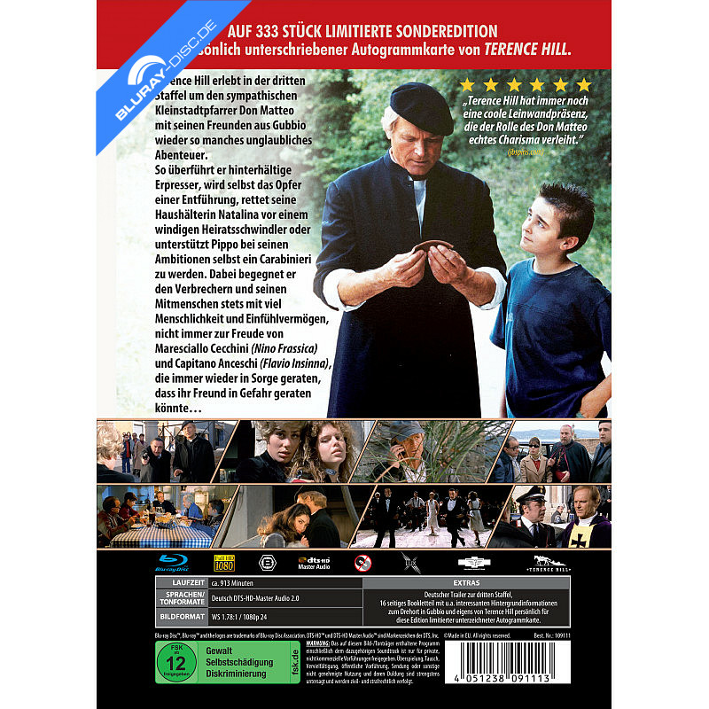 Don Matteo - Staffel 3 Limited Mediabook Edition 5 Blu-ray Blu-ray