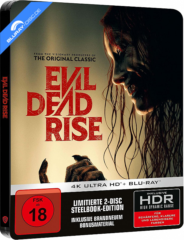 Evil Dead Rise SteelBook in 4K Ultra HD Blu-ray at HD MOVIE SOURCE