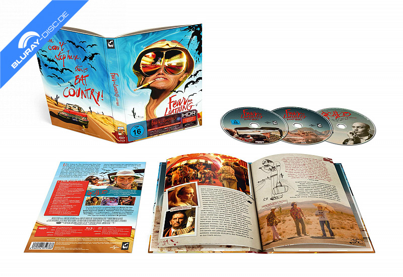 Fear and Loathing in Las Vegas 4K Limited Mediabook Edition Cover A 4K