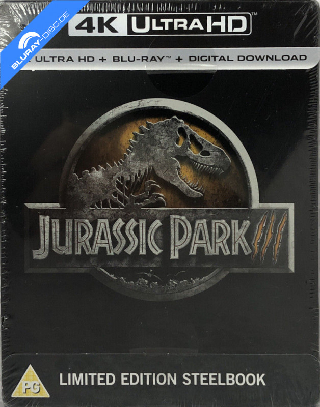 Jurassic Park III 4K Limited Steelbook Edition 4K UHD + Blu-ray Blu-ray -  Film Details