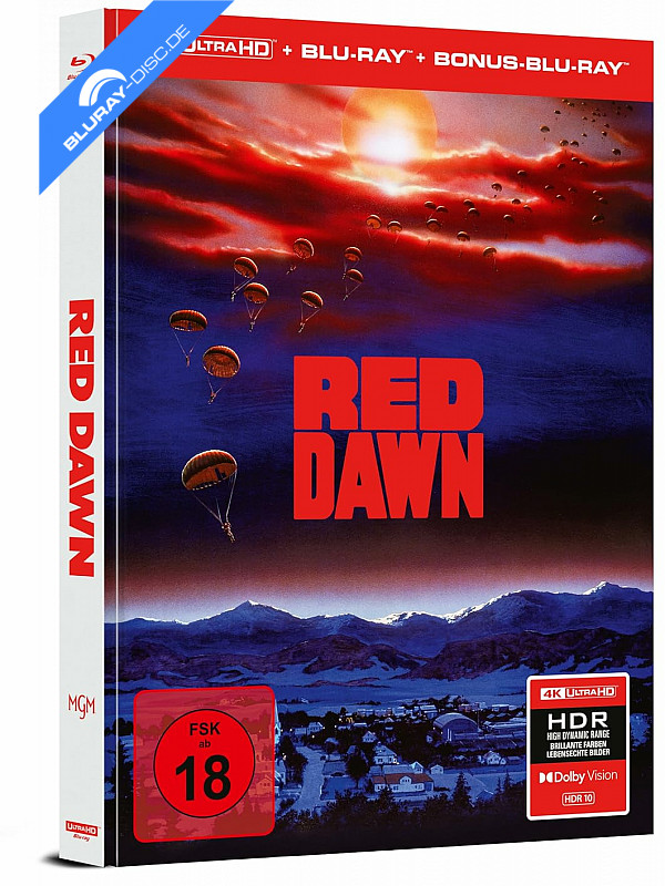 Red Dawn - Die Rote Flut 1984 4K Limited Collector's Mediabook Edition ...