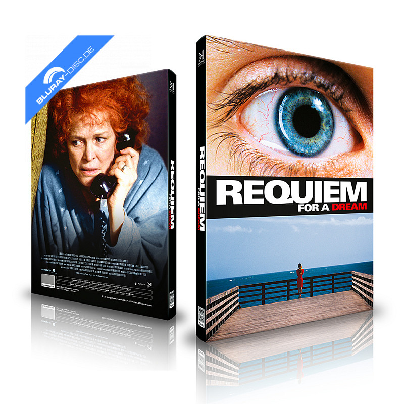 Requiem For A Dream 4K Limited Mediabook Edition Cover B 4K UHD + Blu ...