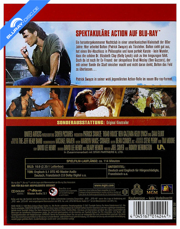 Road House 1989 Blu-ray - Review 