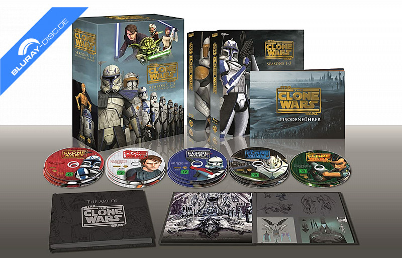 Star Wars: The Clone Wars [Blu-ray] [2008] [US Import]: : DVD &  Blu-ray