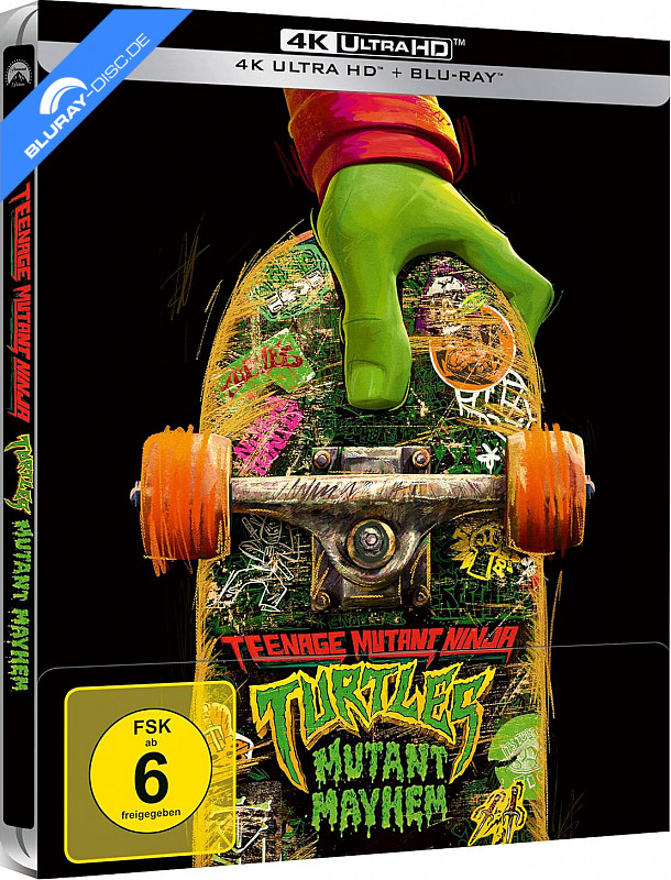 Teenage Mutant Ninja Turtles: Mutant Mayhem (4K+2D Blu-ray