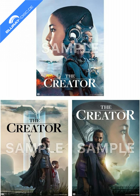 The Creator 2023 4K -  Exclusive Limited Edition Steelbook 4K UHD +  Blu-ray JP Import ohne dt. Ton Blu-ray - Film Details